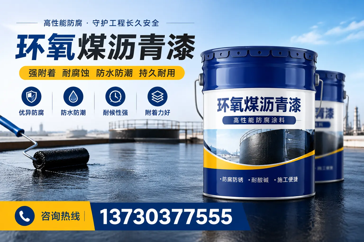 如何判断环氧煤沥青漆的质量？酒泉消费者指南