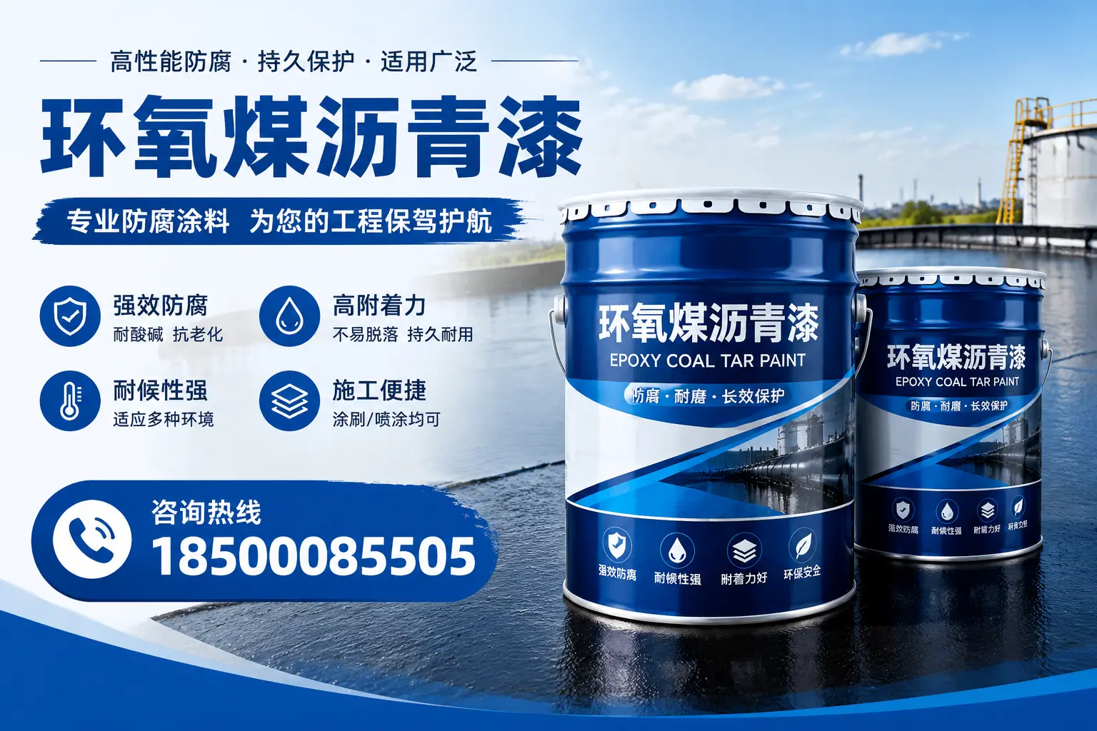 环氧煤沥青漆与其他漆类的比较，酒泉用户的选择依据